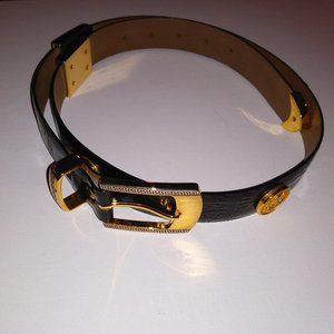 NEW AVANTI leather belt,  34"